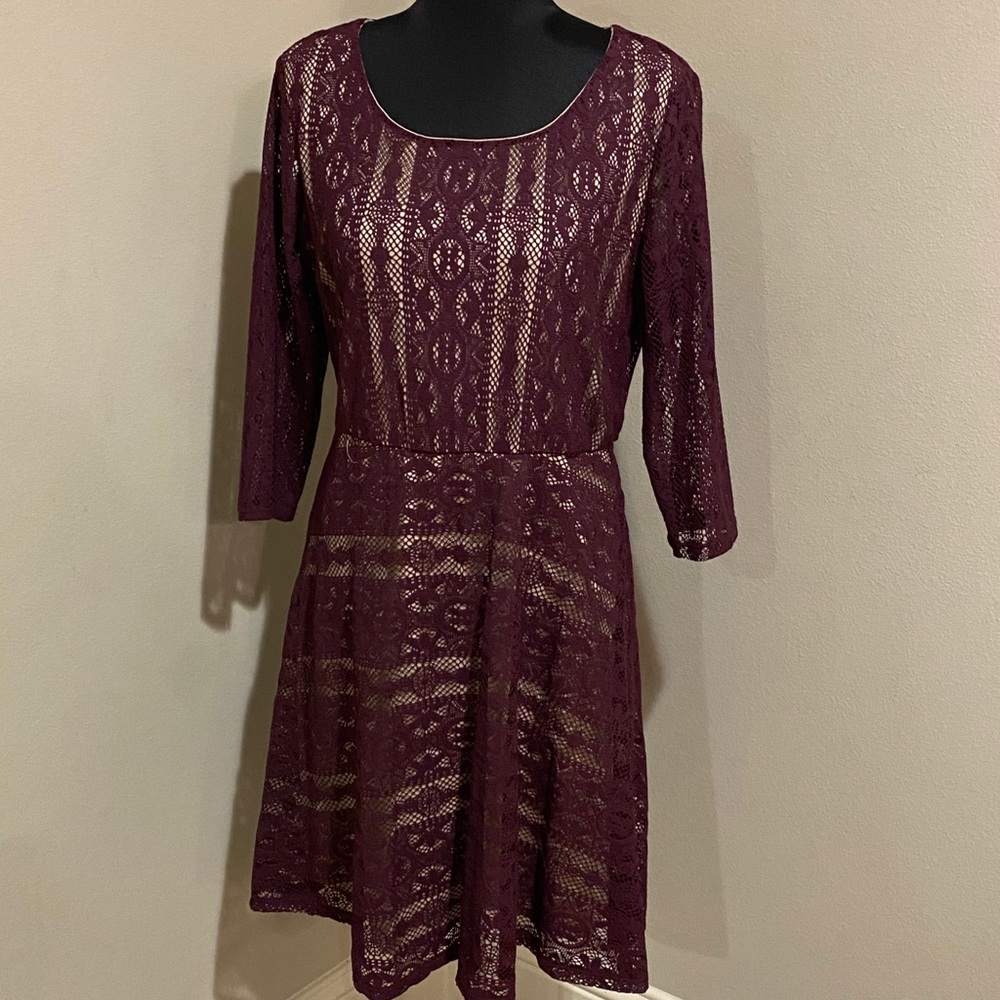 Purple Lace Dress💜